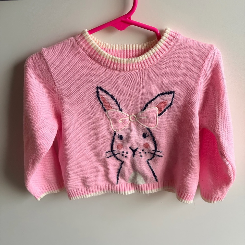 Pink Bunny Sweater